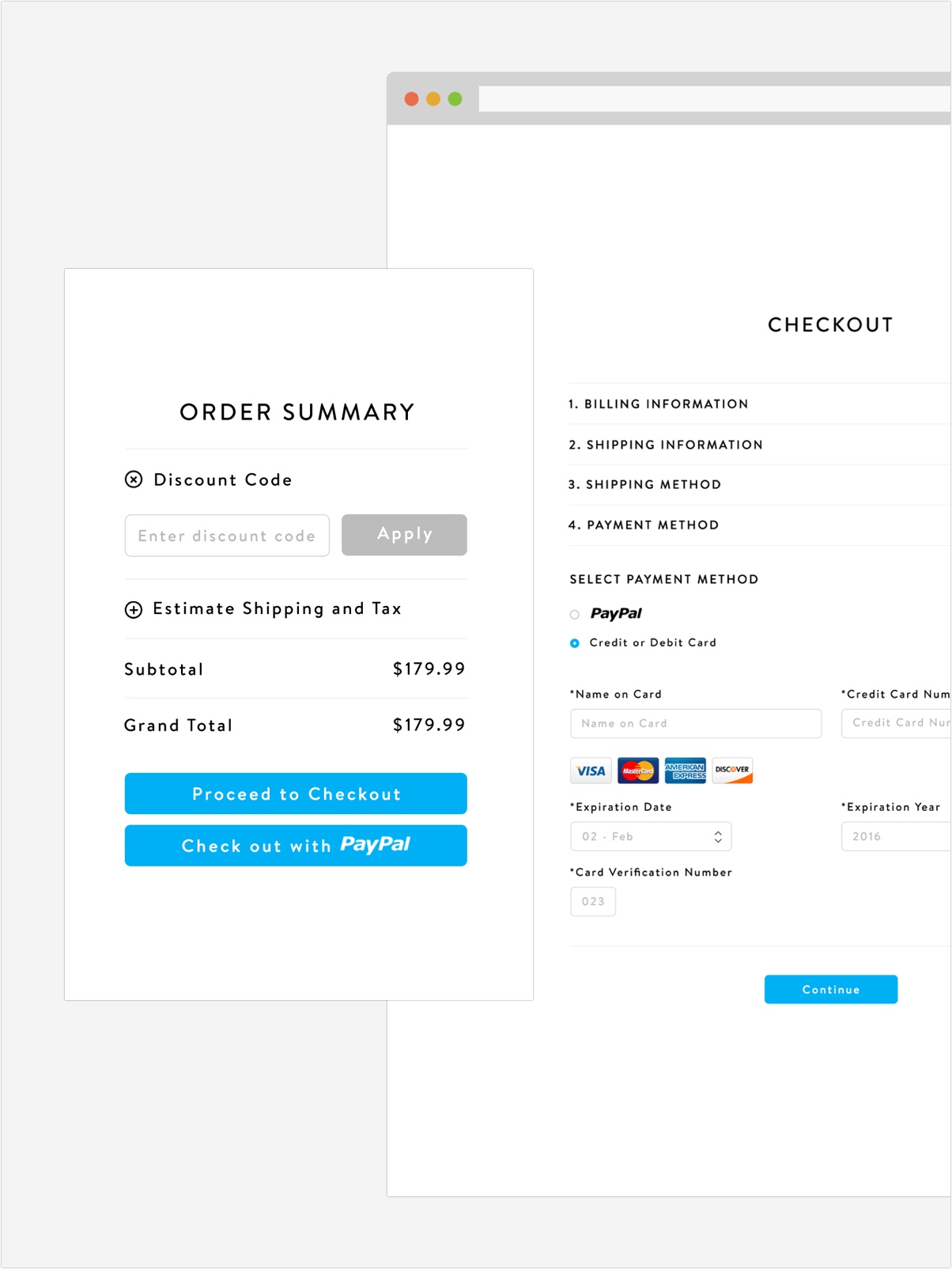 Cart / Checkout